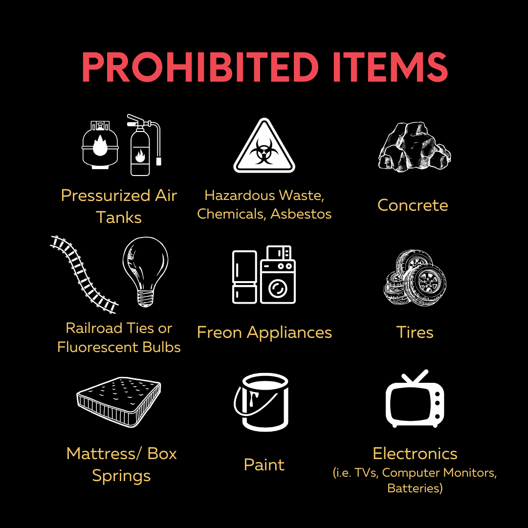 Black Abstract Art Gallery Prohibited Items Instagram Post
